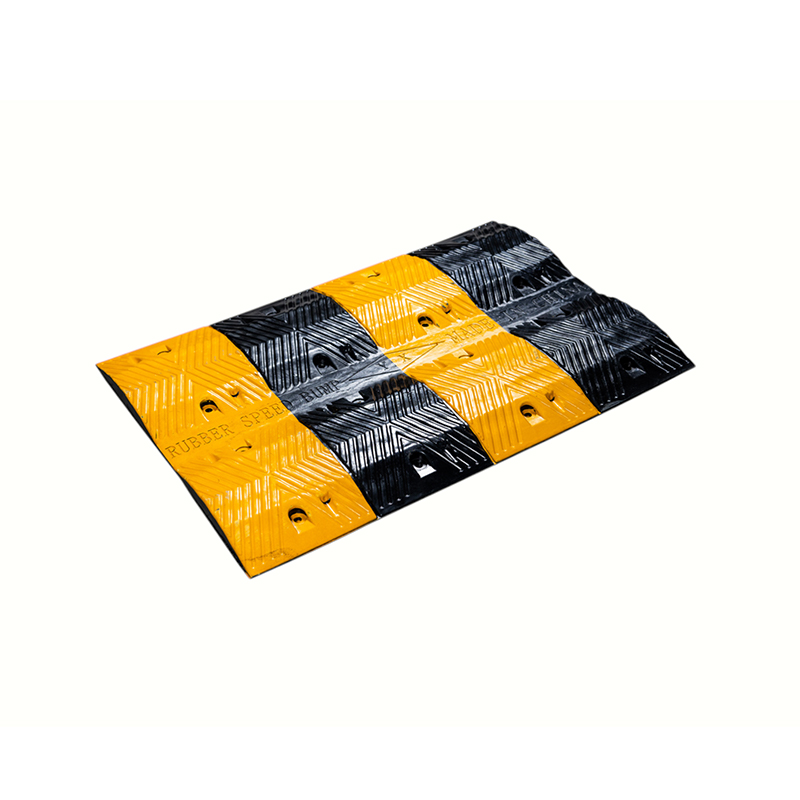 Double-Link Widened And Reinforced Rubber Speed Bumps