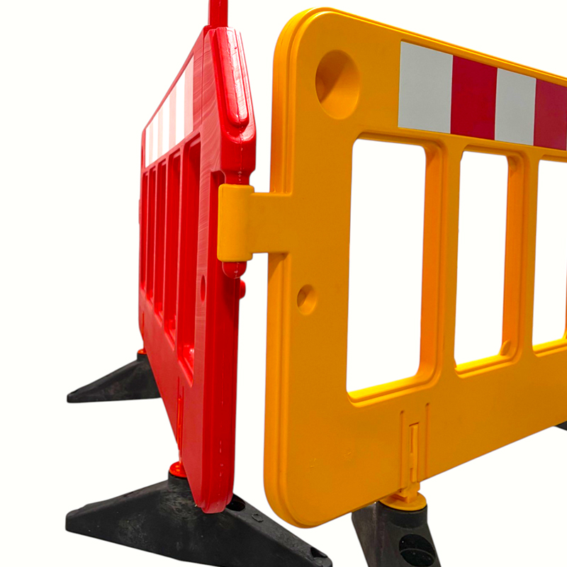 Rotating Heavy-duty Support-type Integrated Blow-molded Interlocking Pedestrian Guardrail