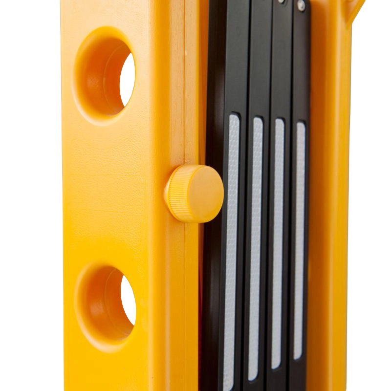 High-visibility Portable Water-Filled Expandable Safety Guardrail