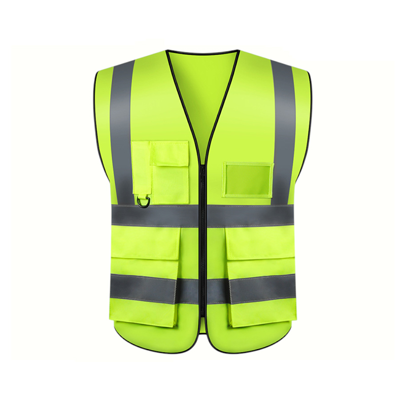 En Iso 20471 / Ansi Certified High-Visibility Breathable Lightweight Multi-Functional Safety Vest En Iso 20471 / Ansi Certified High-Visibility Breathable Lightweight Multi-Functional Safety Vest