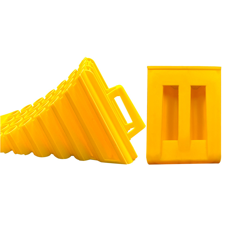 High-Grip Triangular Design Heavy-Duty Anti-Slip Rubber Wheel Stops High-Grip Triangular Design Heavy-Duty Anti-Slip Rubber Wheel Stops