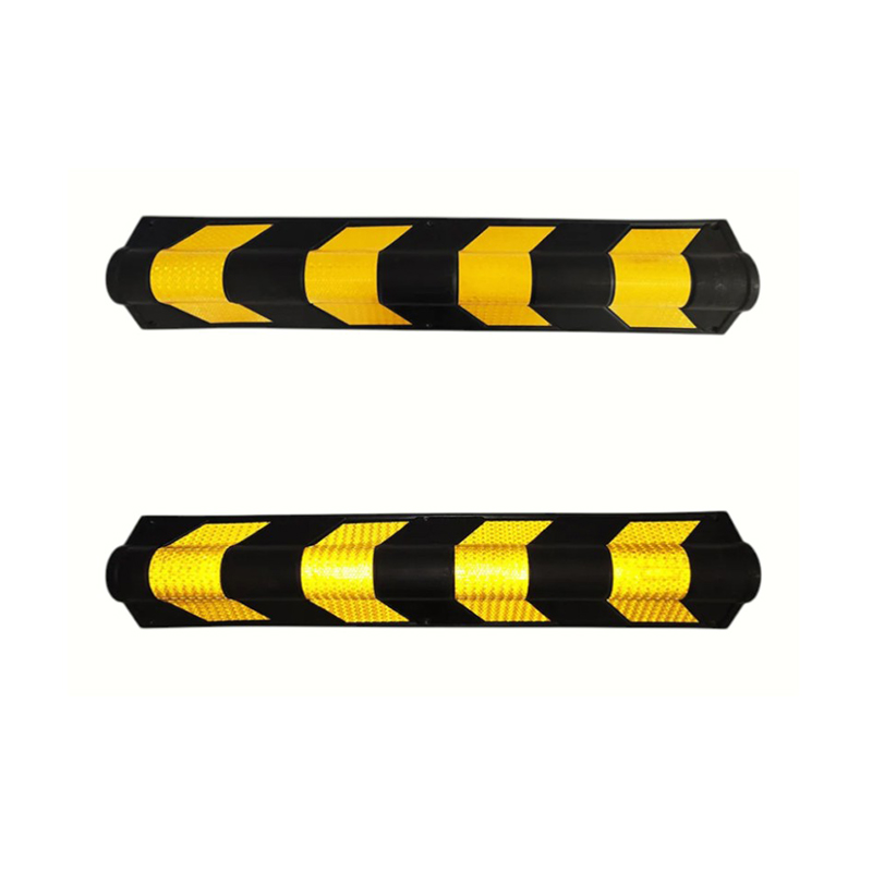 Large-Radius Cushioned Reinforced Rounded Reflective Rubber Corner Protectors Large-Radius Cushioned Reinforced Rounded Reflective Rubber Corner Protectors