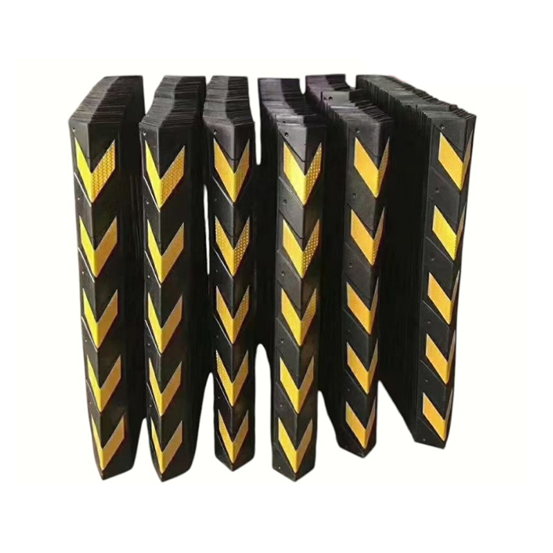 90-Degree Right-Angle Design Heavy-Duty Reflective Industrial Rubber Corner Protectors