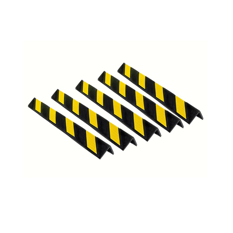 Large-Radius Cushioned Reinforced Rounded Reflective Rubber Corner Protectors Large-Radius Cushioned Reinforced Rounded Reflective Rubber Corner Protectors