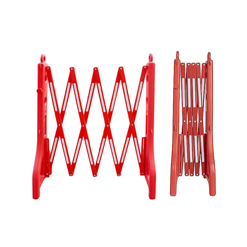 High-visibility Portable Water-Filled Expandable Safety Guardrail