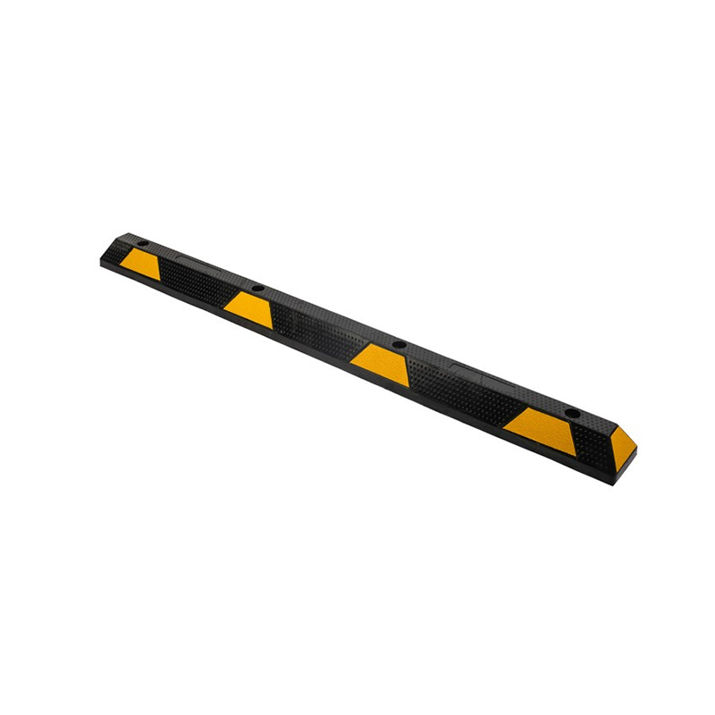 183cm Dual-Wheel Full-Coverage Industrial-Grade Extra-Long Reflective Warning Rubber Wheel Stops