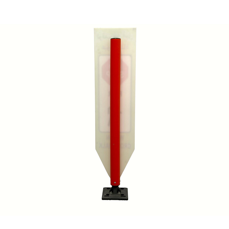 Flexible Traffic Delineator Sign Board with Impact-Resistant Elastic Base