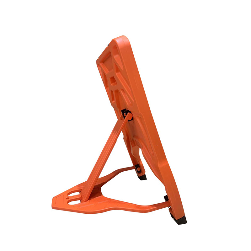 Portable HDPE Plastic Square Extendable Traffic Sign with Quick-Change Clips