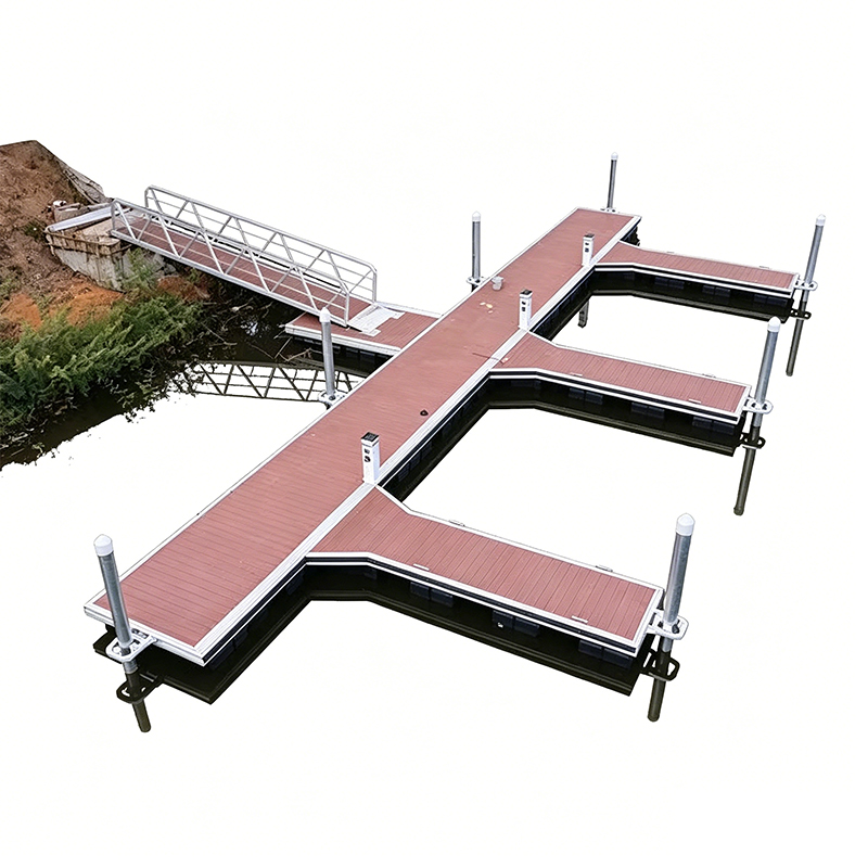 WPC Floating Dock Decking WPC Floating Dock Decking