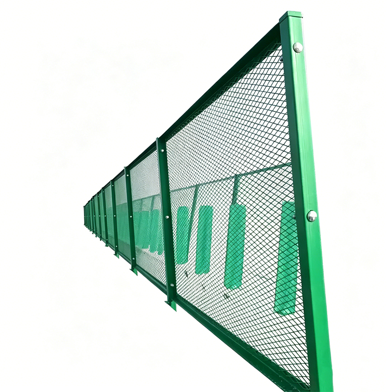 Heavy-Duty Polymer Flexible Anti-Glare Mesh Screen for Highway Guardrails Heavy-Duty Polymer Flexible Anti-Glare Mesh Screen for Highway Guardrails