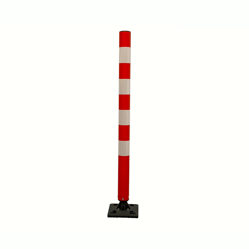 Surface Mount Traffic Delineator Post with Screw-Down Base Surface Mount Traffic Delineator Post with Screw-Down Base