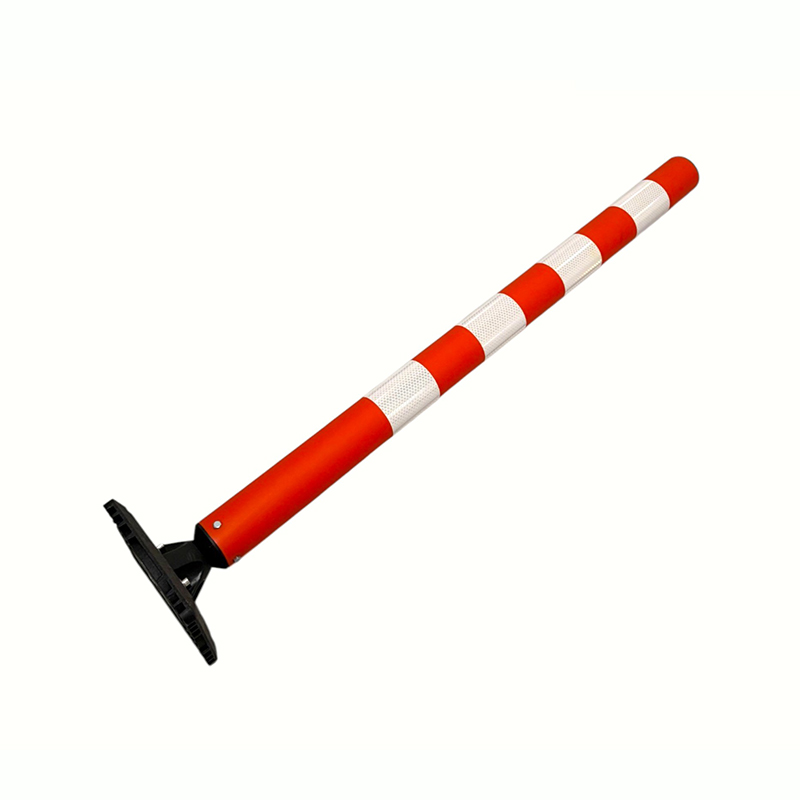 Surface Mount Traffic Delineator Post with Screw-Down Base