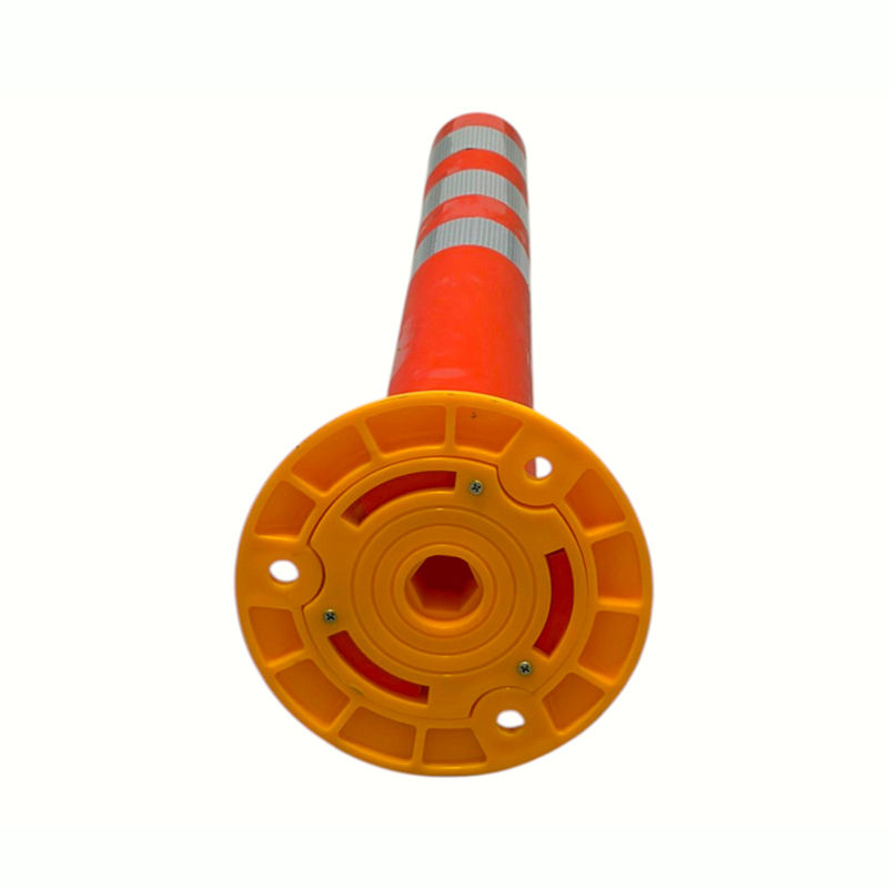 Flexible PVC Delineator Post with Reflective Collars