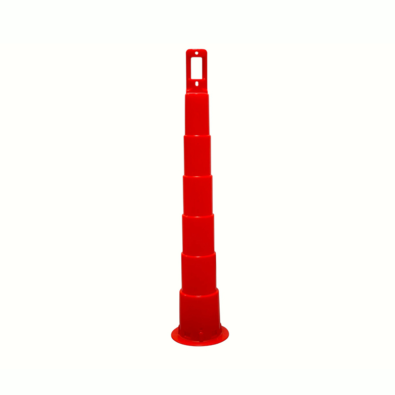 Heavy-Duty Traffic Warning Post with Top Handle