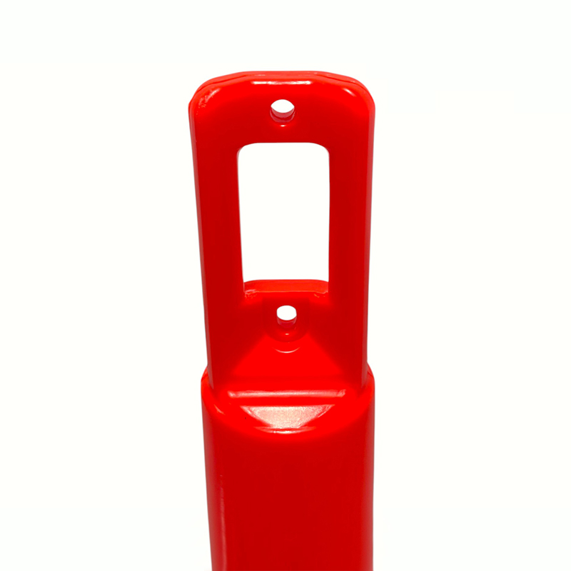 Heavy-Duty Traffic Warning Post with Top Handle