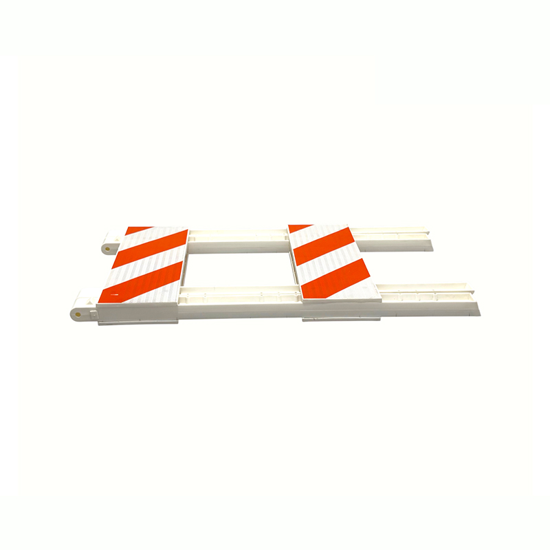 Plastic A-Frame Traffic Barricade with Engineering-Grade Reflective Panels