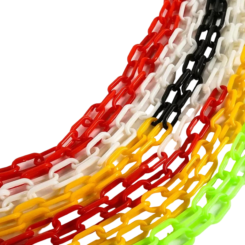High-Resilience Plastic Safety Barrier Chain