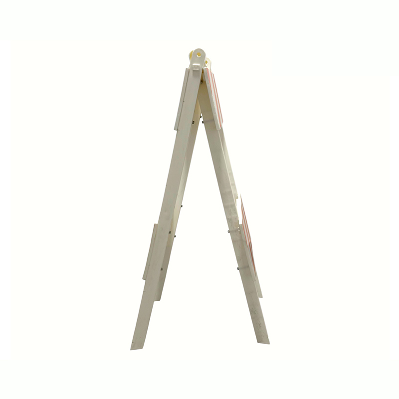 Plastic A-Frame Traffic Barricade with Engineering-Grade Reflective Panels