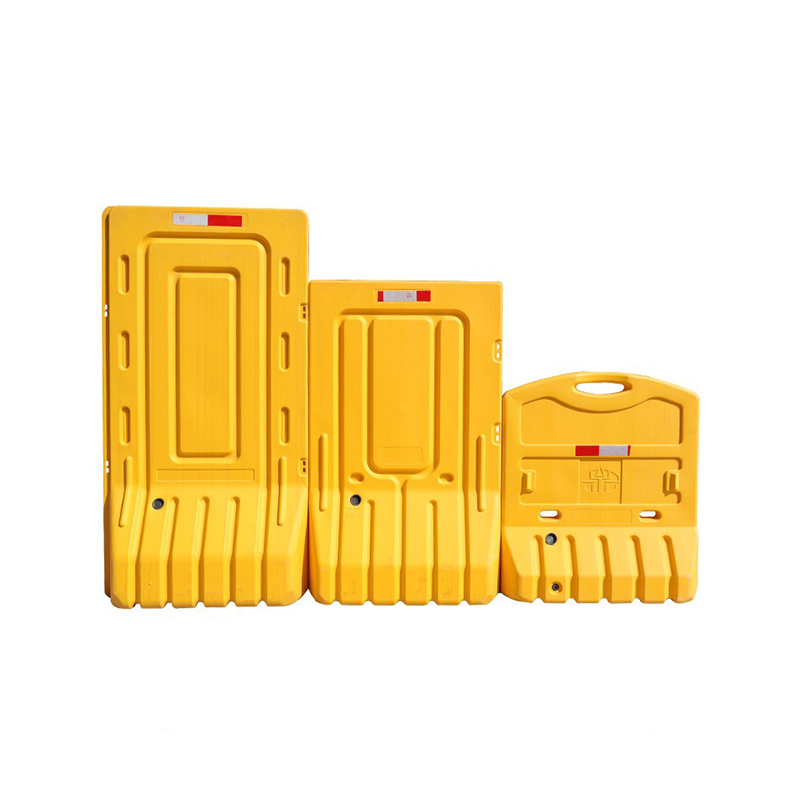 High-Profile Plastic barrier for Road Safety