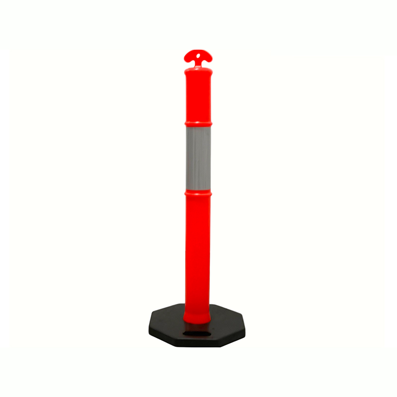 Heavy-Duty Traffic Warning Post with Top Handle