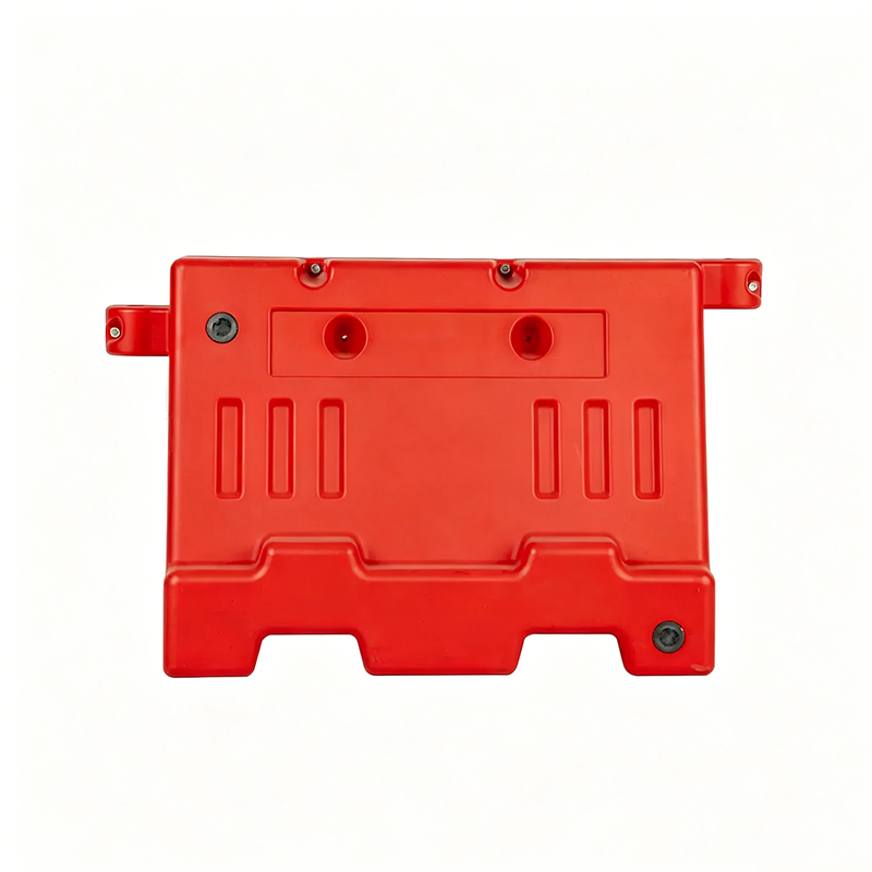 Low-Profile Water-Filled Plastic Traffic Barrier Low-Profile Water-Filled Plastic Traffic Barrier