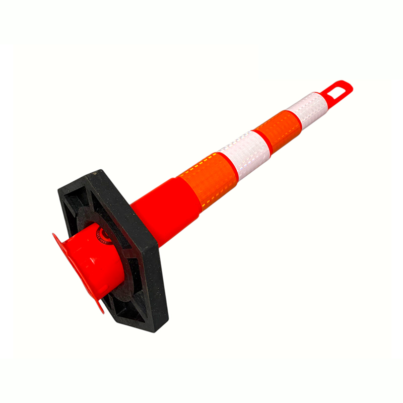 Heavy-Duty Traffic Warning Post with Top Handle