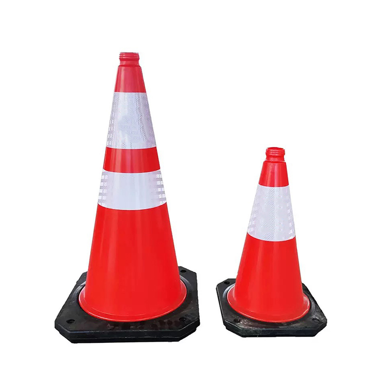 Integrated HDPE Plastic Traffic Cone with Top Handle Hole