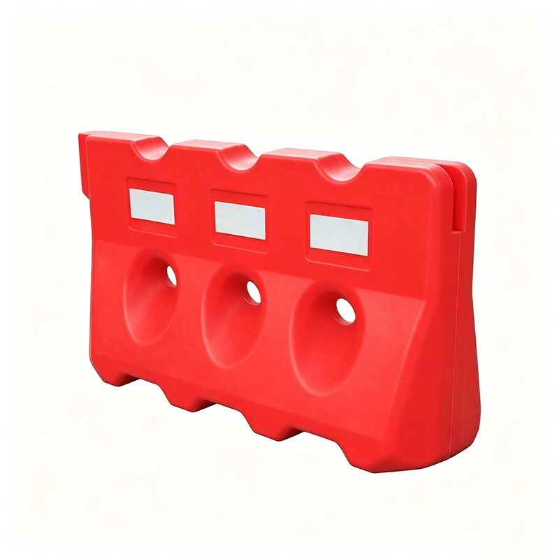Heavy-Duty Water-Filled Plastic Traffic Barriers