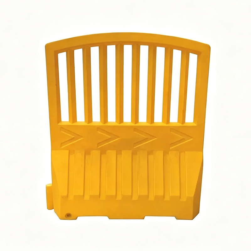 High-Profile Plastic barrier for Road Safety