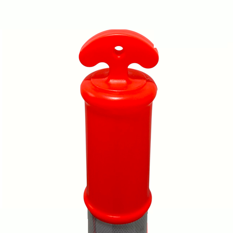 Heavy-Duty Traffic Warning Post with Top Handle