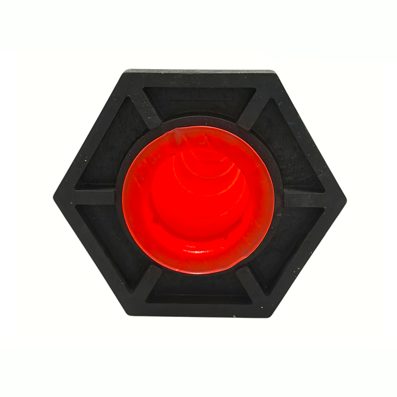 Heavy-Duty Traffic Warning Post with Top Handle