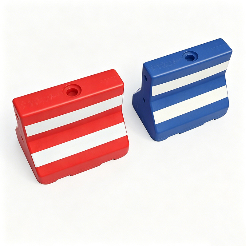 Blow-Molded Water-Filled Plastic Traffic Barrier