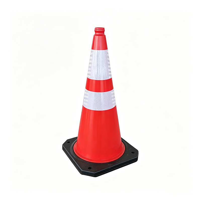 Integrated HDPE Plastic Traffic Cone with Top Handle Hole
