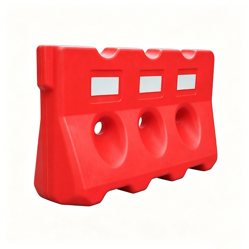 Heavy-Duty Water-Filled Plastic Traffic Barriers