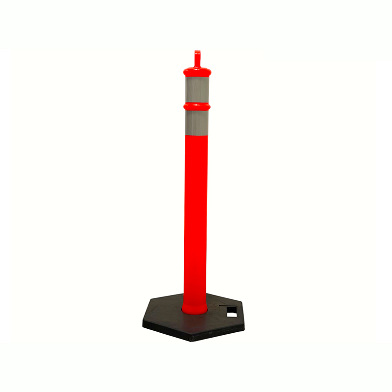 Heavy-Duty Traffic Warning Post with Top Handle