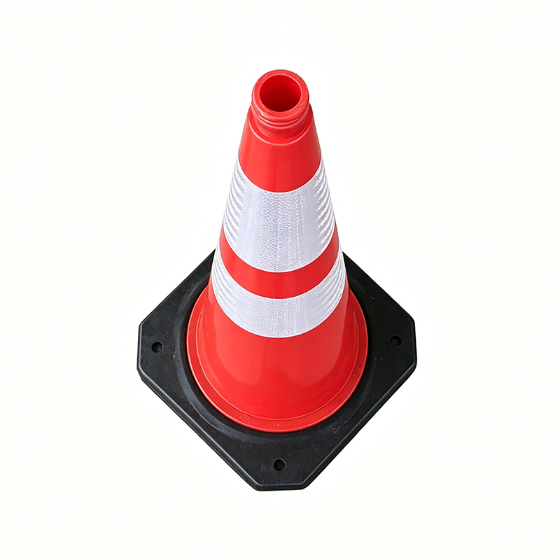 Integrated HDPE Plastic Traffic Cone with Top Handle Hole