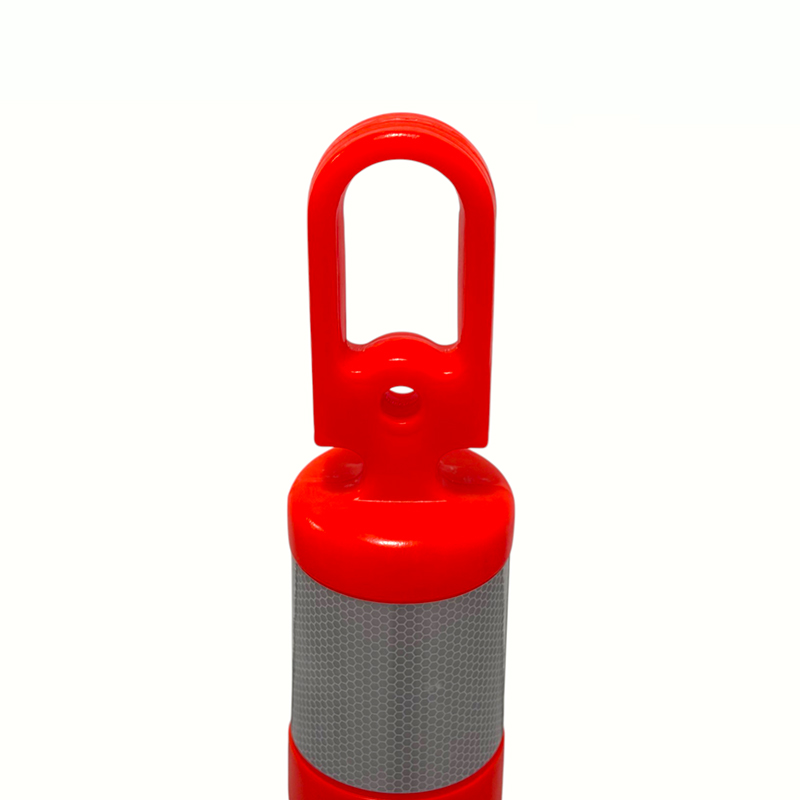 Heavy-Duty Traffic Warning Post with Top Handle